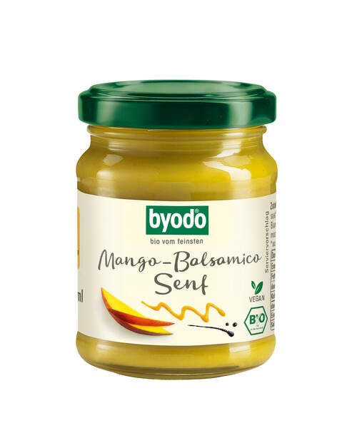 Mango-Balsamico Senf, Byodo