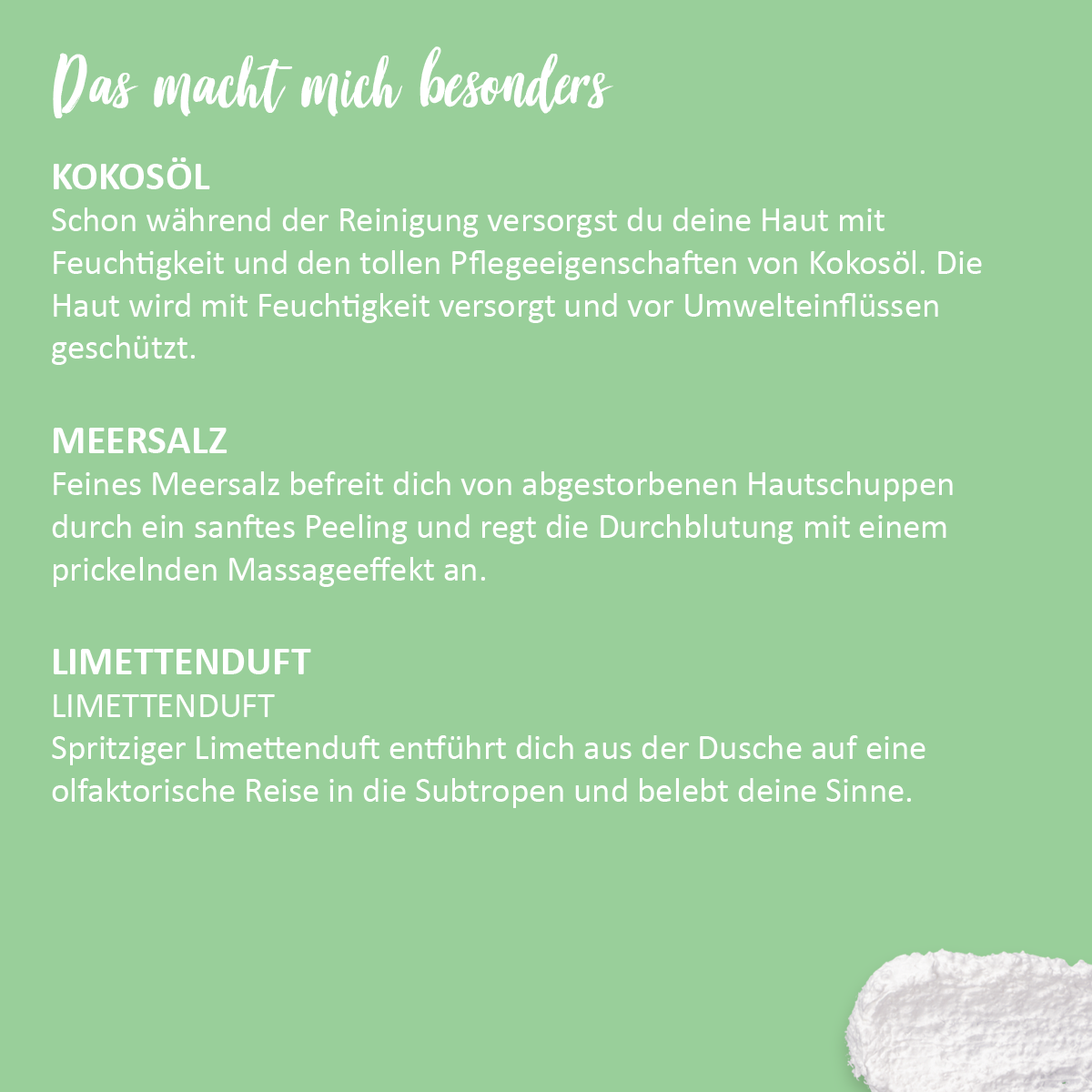 Duschfluff Limette