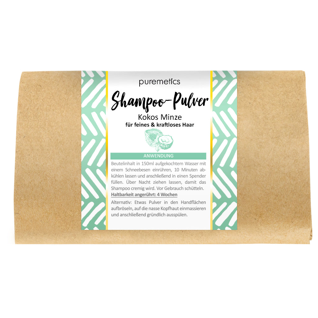 Shampoo-Pulver Kokos-Minze