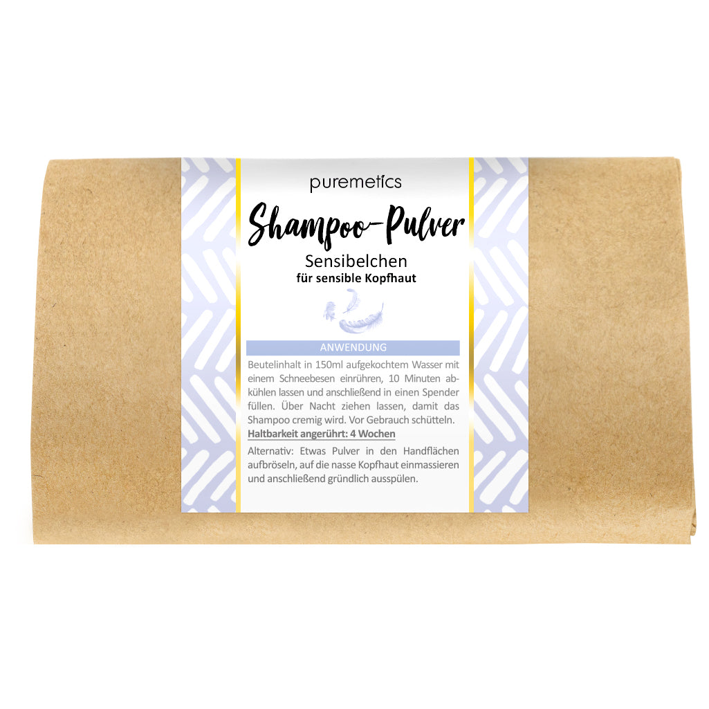 Shampoo-Pulver Sensibelchen